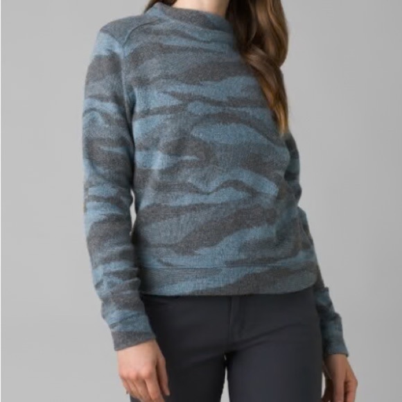 Prana Sweaters - prAna Snowbound Wool Blend Sweater in Nightshade Size M